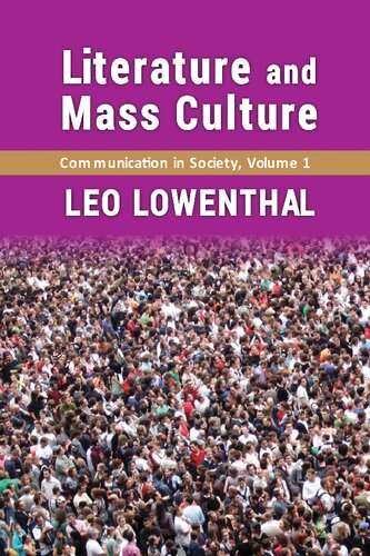Literature and Mass Culture