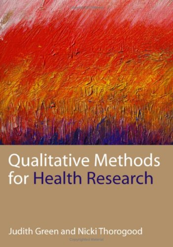 Qualitative Methods for Health Research