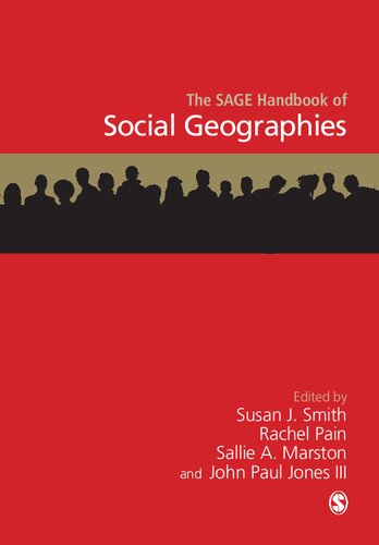 The Sage Handbook of Social Geographies