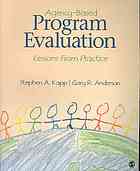 Agency Based Program Evaluation