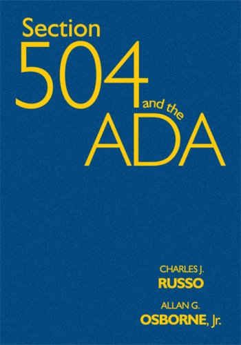 Section 504 and the ADA