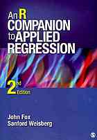 An R Companion to Applied Regression