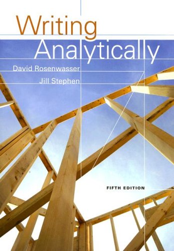 Writing Analytically