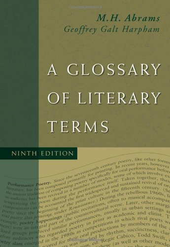 A Glossary of Literary Terms