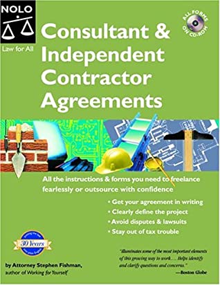 Consultant &amp; Independent Contractor Agreements &quot;With CD&quot;