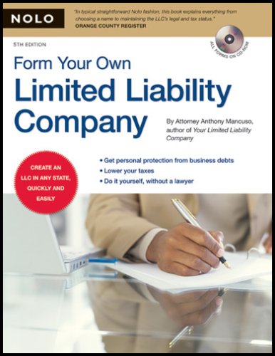 Form your own limited liability company