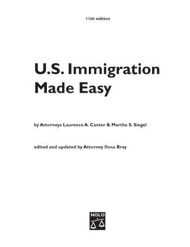 U.S. Immigration Made Easy