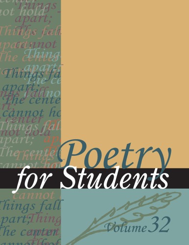 Poetry for Students, Volume 32