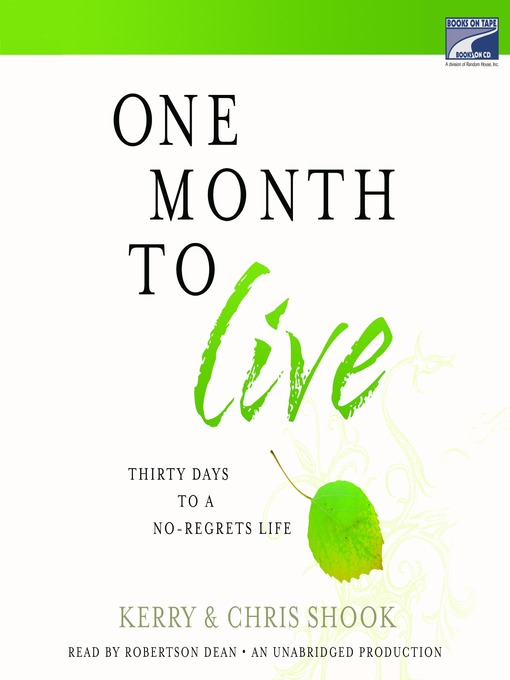 One Month to Live