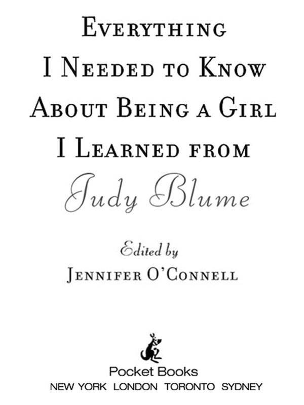 Everything I Needed to Know About Being a Girl I Learned from Judy Blume