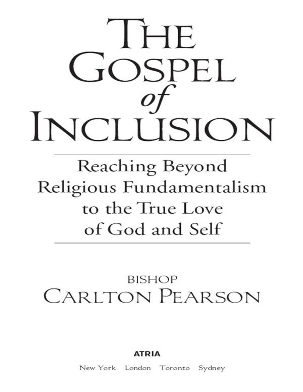 The Gospel of Inclusion