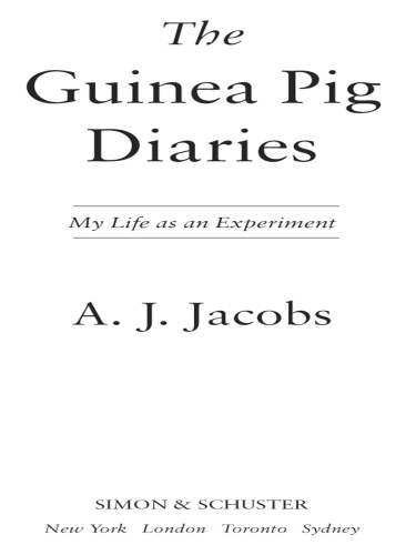 The Guinea Pig Diaries