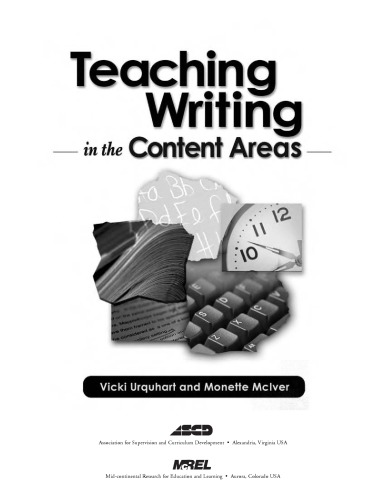 Teaching Writing in the Content Areas