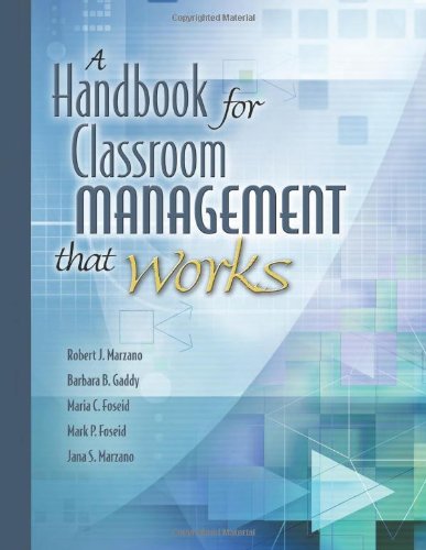 Handbook for Classroom Management That Works