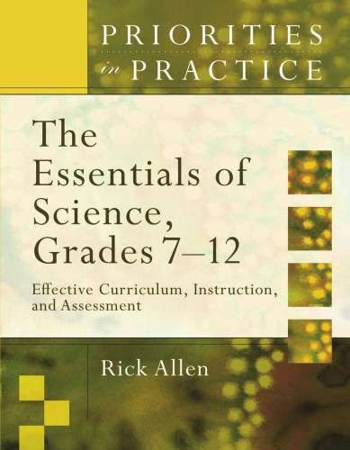 The Essentials of Science, Grades 7-12