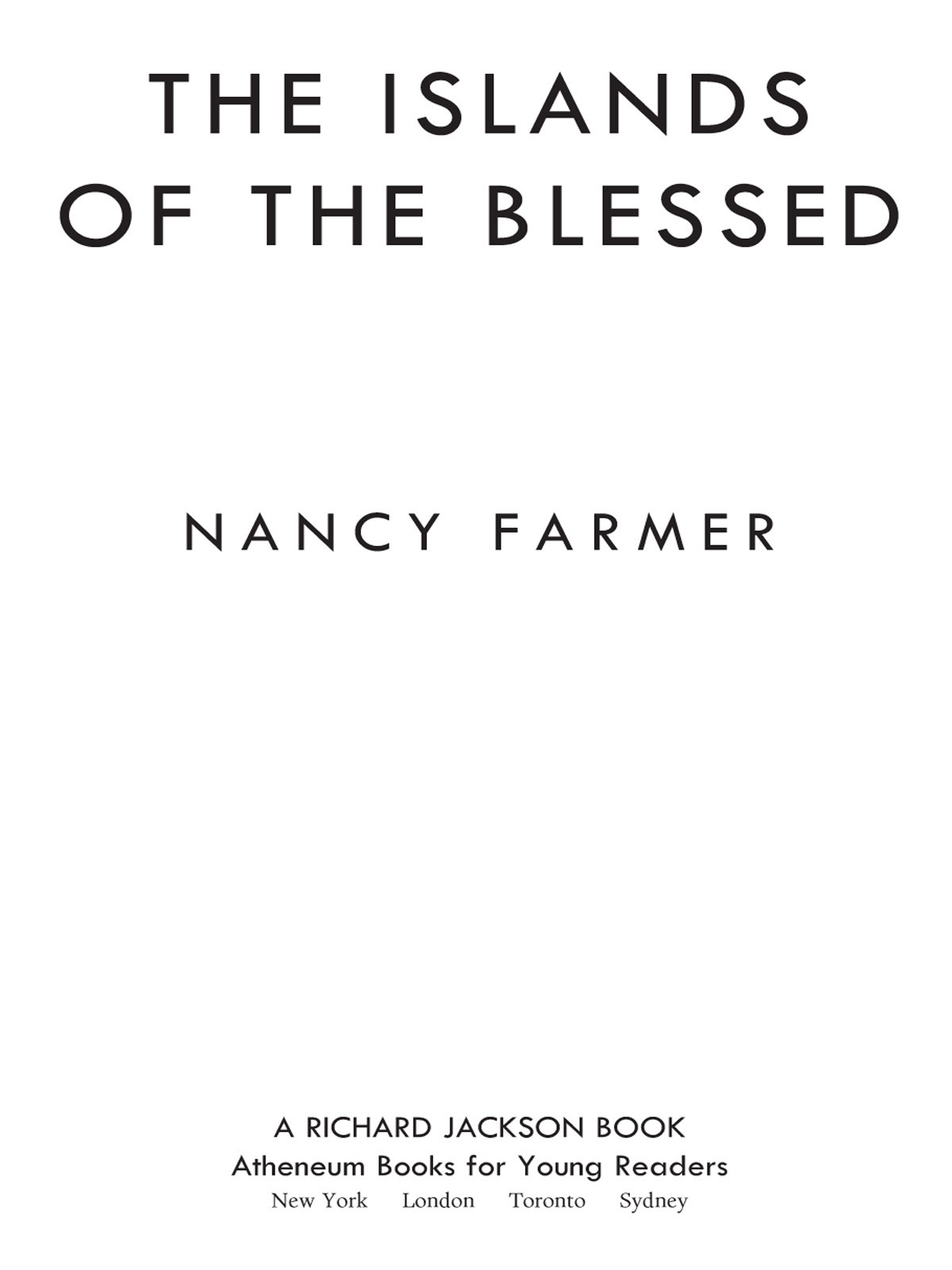 The Islands of the Blessed (Sea of Trolls, Book 3)