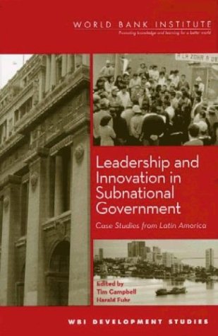 Leadership and Innovation in Subnational Government