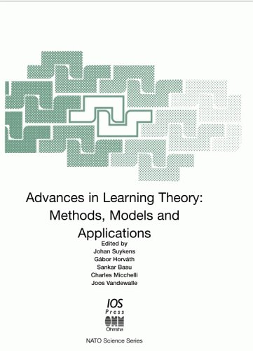 Advances in learning theory methods, models, and applications