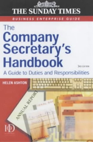 The company secretary's handbook : a guide to duties and responsibilities