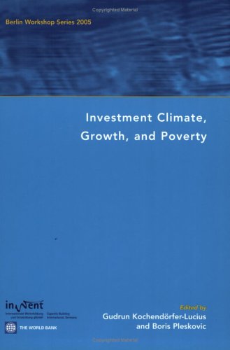 Investment climate, growth, and poverty