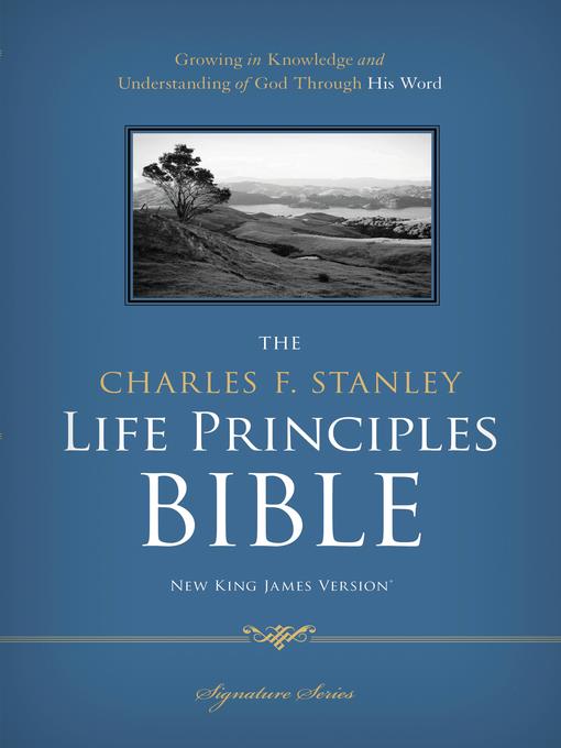 NKJV, the Charles F. Stanley Life Principles Bible, eBook