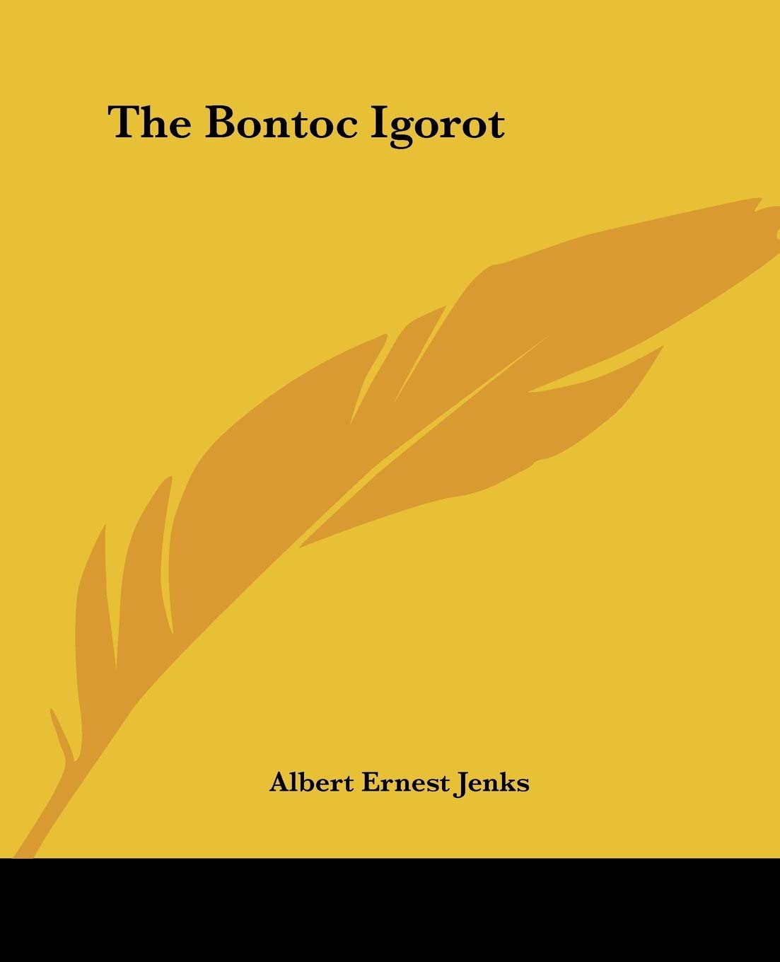 The Bontoc Igorot