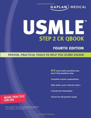 Kaplan Medical USMLE Step 2 CK Qbook