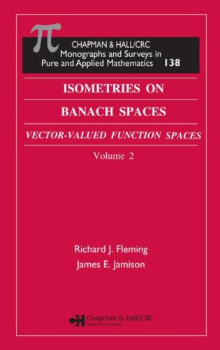 Isometries on Banach spaces : vector-valued function spaces : volume 2