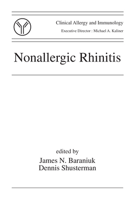 Nonallergic Rhinitis