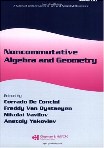 Noncommutative Algebra and Geometry