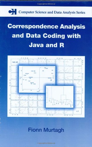 Correspondence analysis and data coding with Java and R