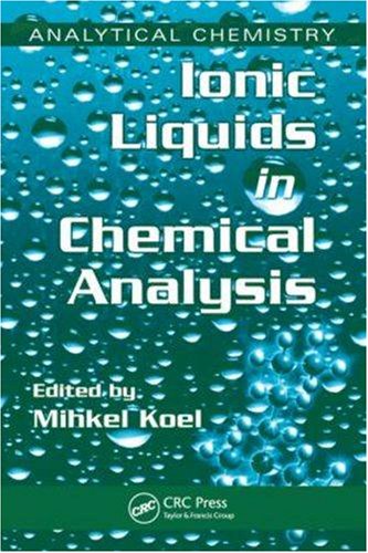 Ionic liquids in chemical analysis