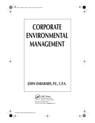 Corporate Environmental Management