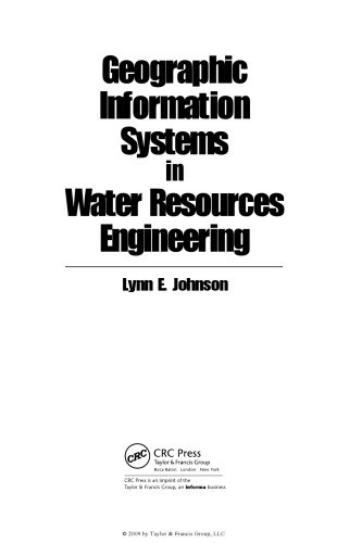 Geographic Information Systems in Water Resources Engineering