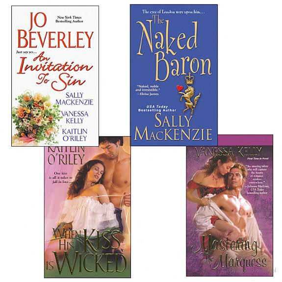 Hot Historicals Bundle with an Invitation to Sin, the Naked Baron, When His Kiss Is Wicked, & Mastering the Marquess