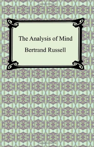 The Analysis of Mind