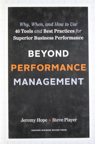 Beyond Performance Management