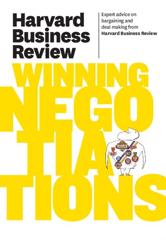 Harvard Business Review on Winning Negotiations