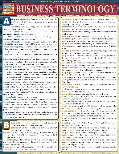 Business Terminology