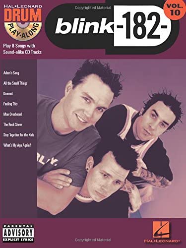 blink-182: Drum Play-Along Volume 10