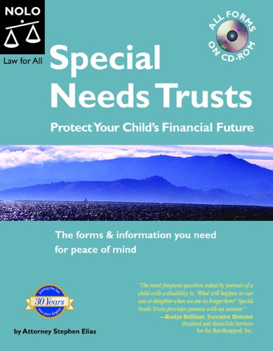 Special needs trust : protect your child's financial future