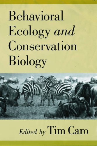 Behavioral ecology and conservation biology