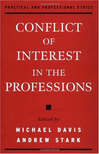 Conflict of interest in the professions