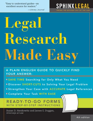 Legal research made easy