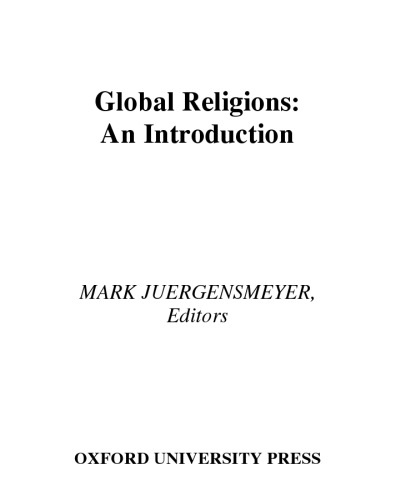 Global religions : an introduction