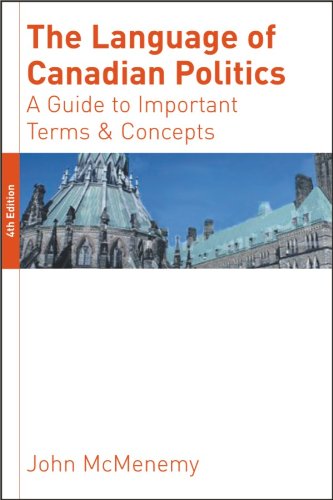 The language of Canadian politics : a guide to important terms and concepts