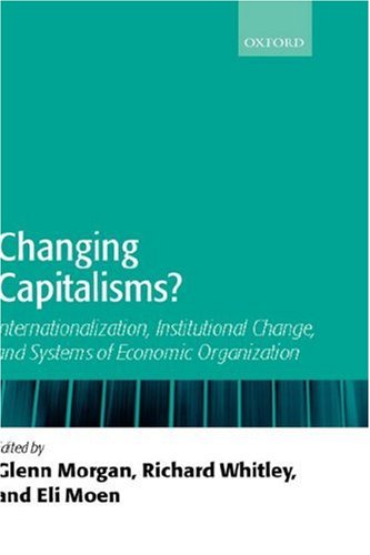 Changing Capitalisms?