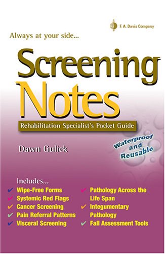 Screening Notes