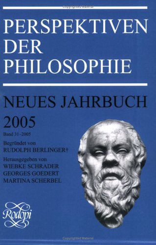 Perspektiven der Philosophie: Neues Jahrbuch.