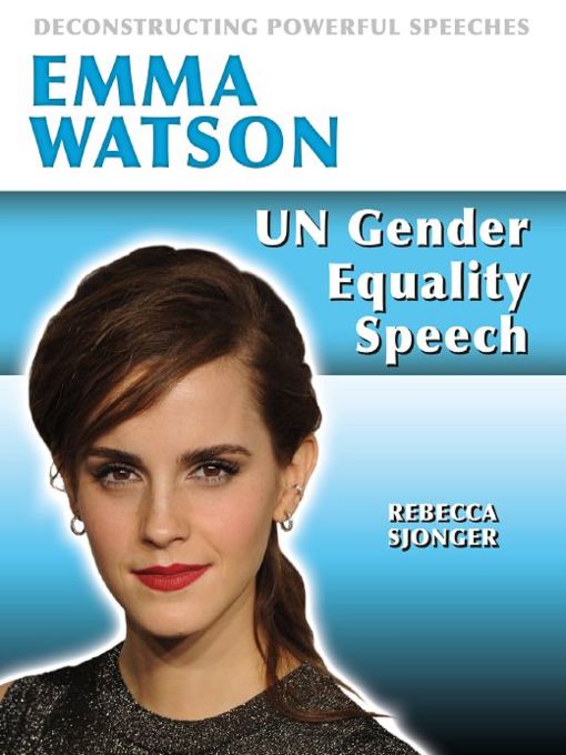 Emma Watson: UN Gender Equality Speech